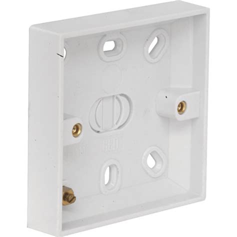 metal light switch plastic back box|16mm back box light switch.